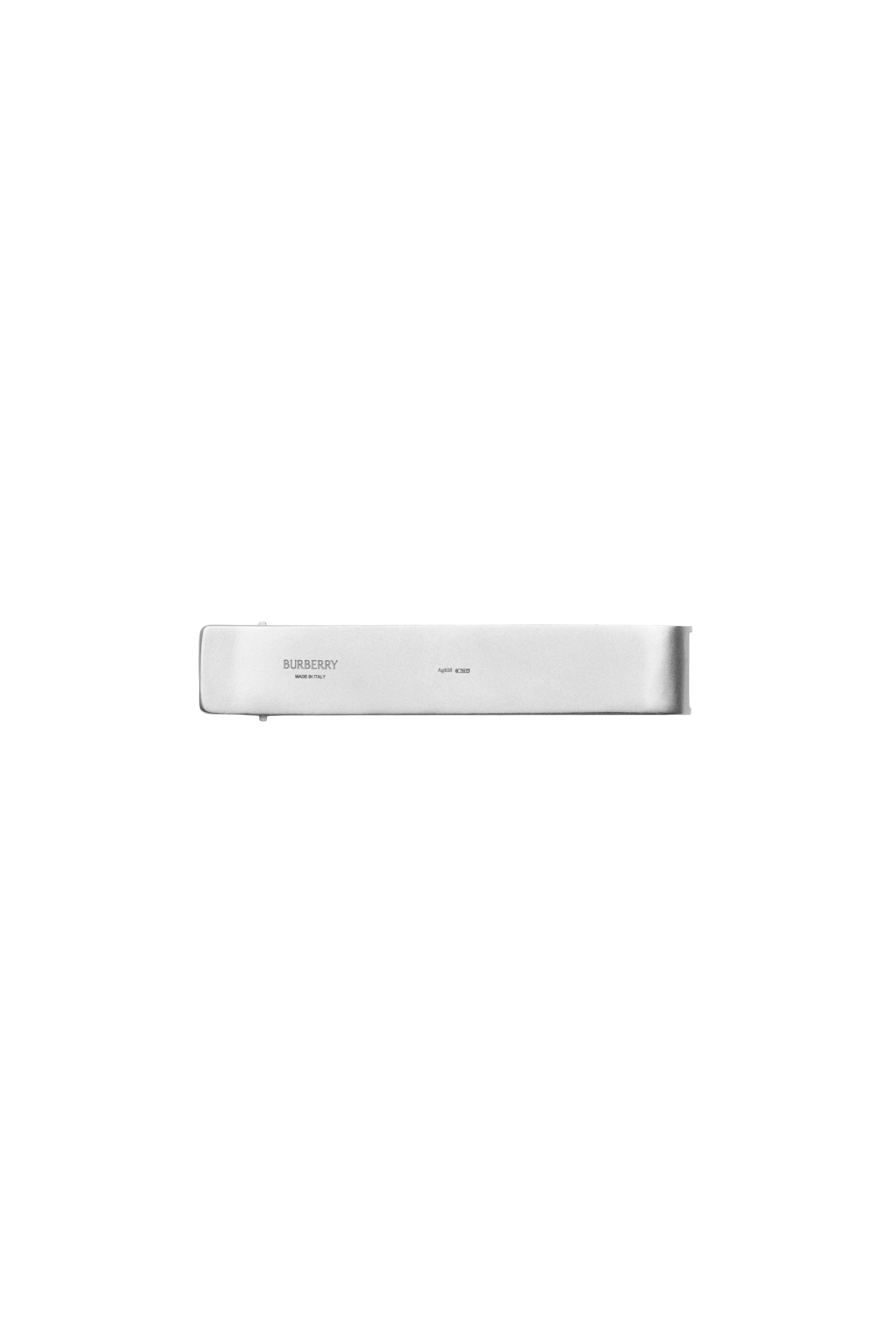burberry B Charm Tie Bar in Silver at Nordstrom - 2