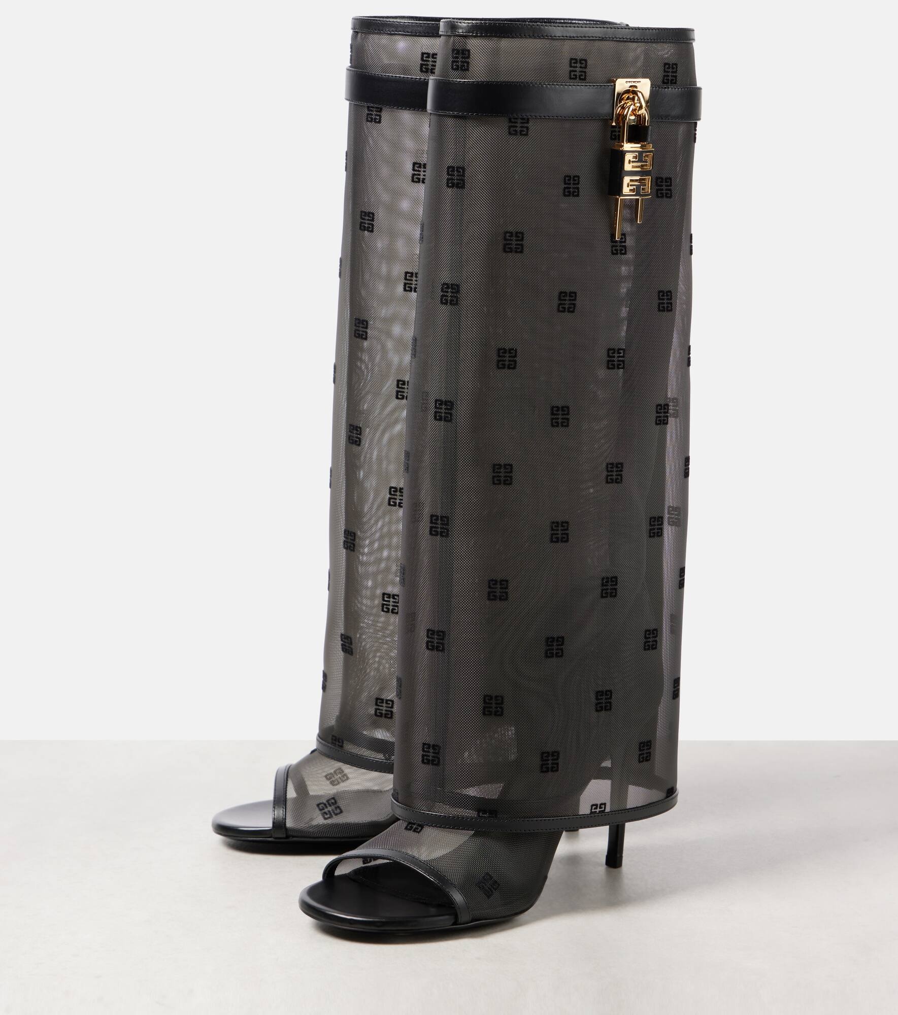 Givenchy Shark Lock Stiletto sandal boots luosophy REVERSIBLE