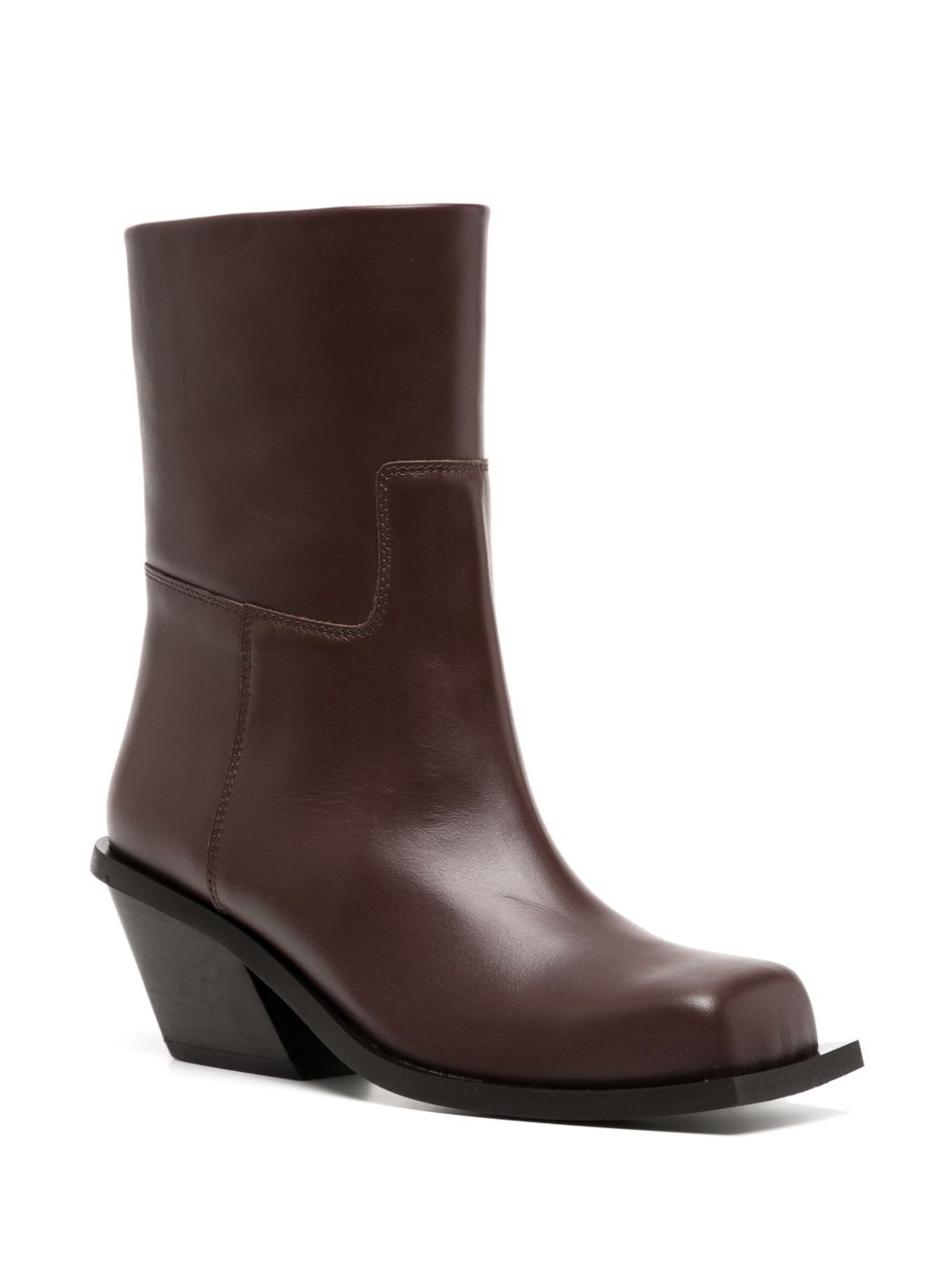 Blondine 75mm leather boots - 2