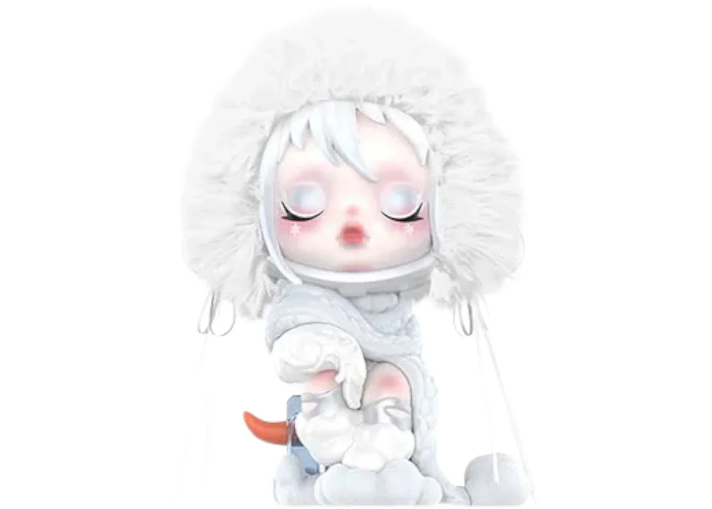 Pop Mart SKULLPANDA Tell Me What You Want Series Let it Snow (Snowflake) Figure - 1