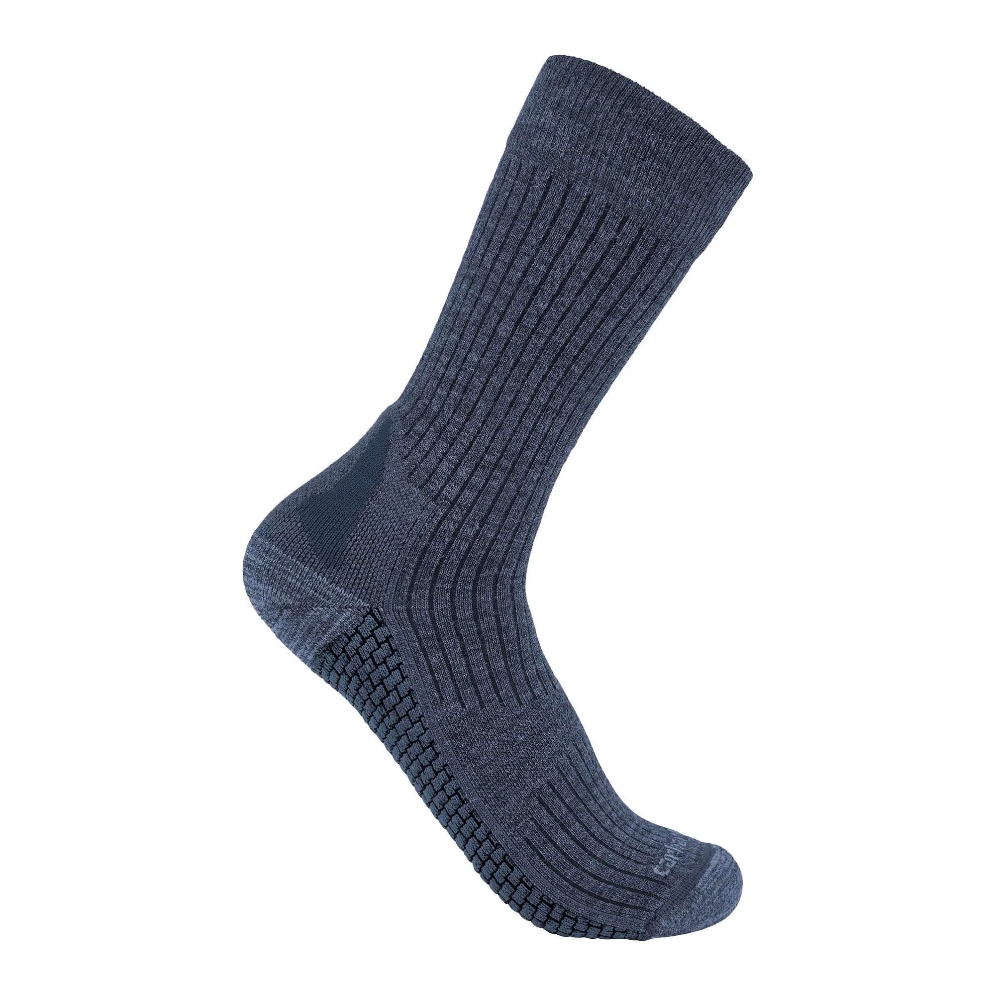 Women's Carhartt Force® Grid Midweight Merino Wool Blend Crew Sock - 1