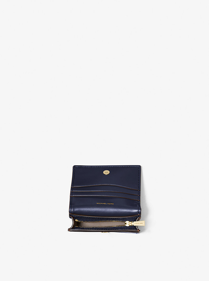 MICHAEL KORS Hamilton Moderne Small Leather Wallet outlook
