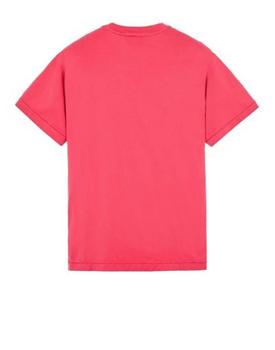 Stone Island 24113 GARMENT-DYED 60/2 COTTON JERSEY  CYCLAMEN outlook