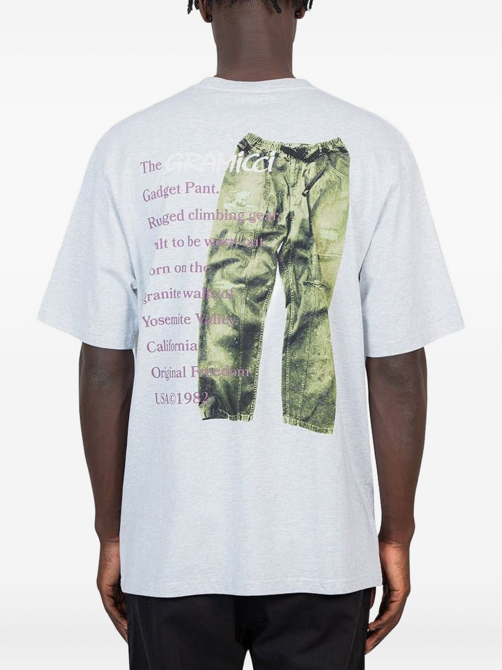 graphic-print cotton t-shirt - 3