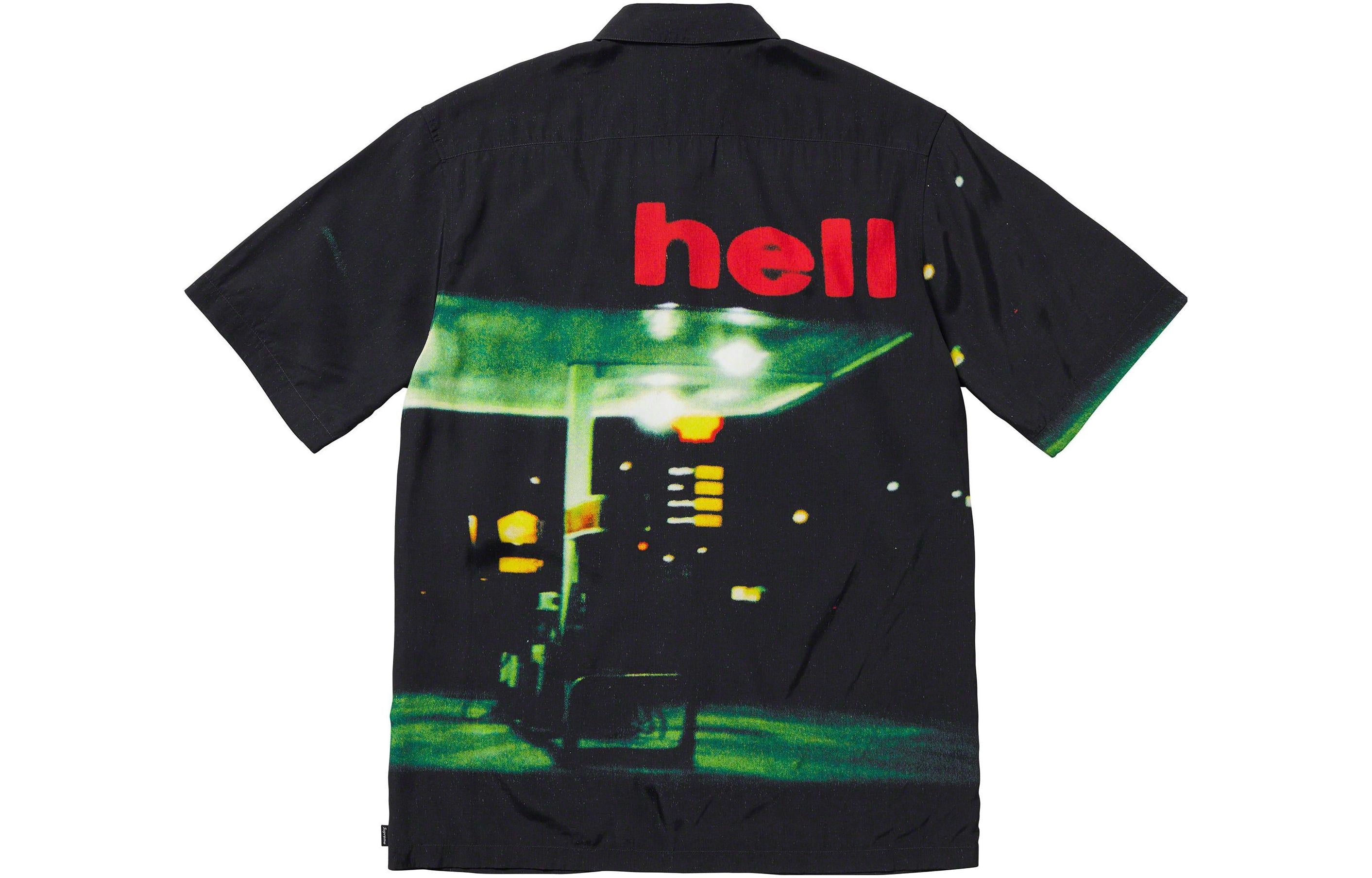 Supreme FW23 Week1 Hell T-shirt 'Black' SUP-FW23-025 - 4