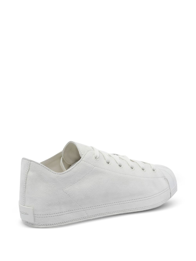 suede leather lace-up sneakers 3