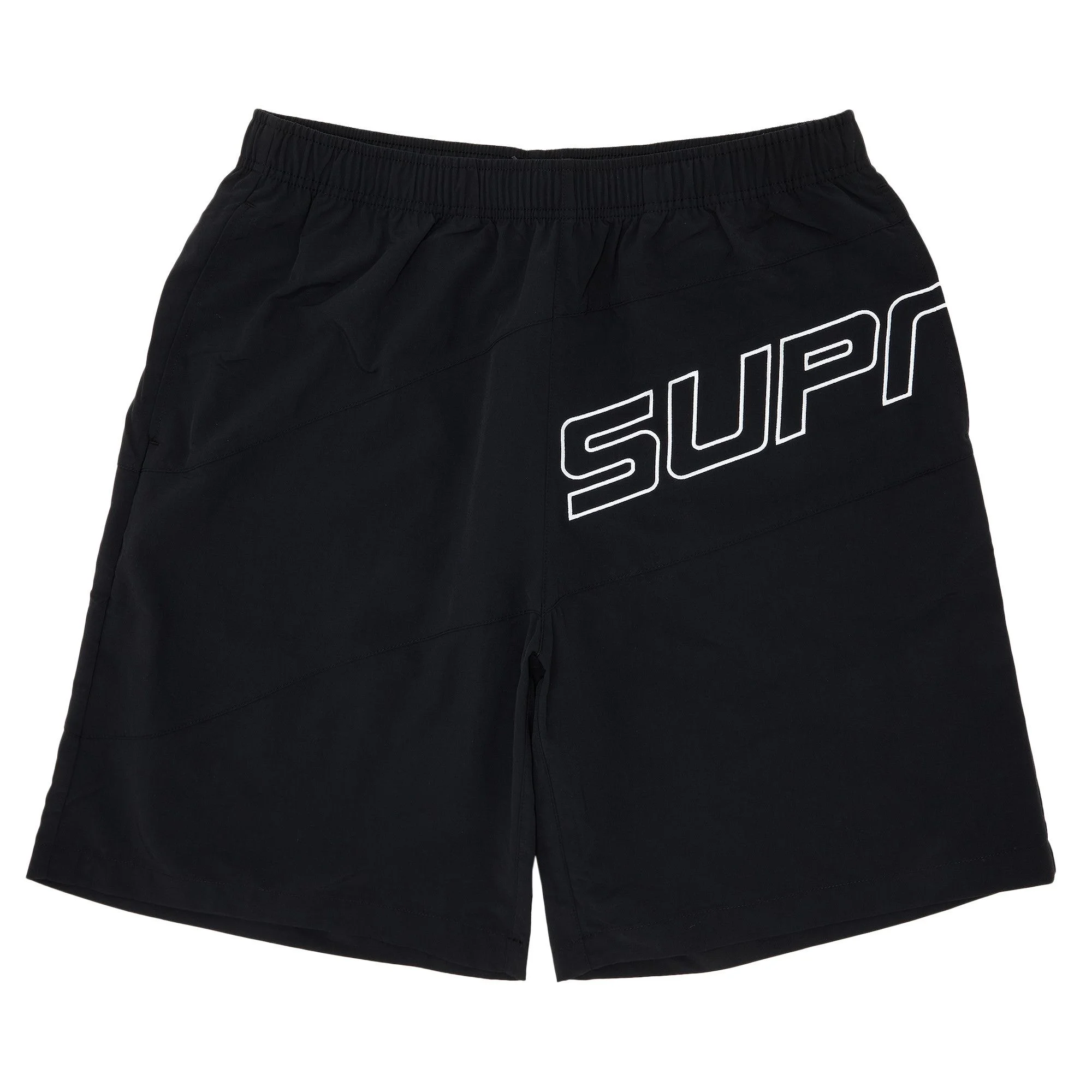Supreme Curve Nylon Short 'Black' - 1