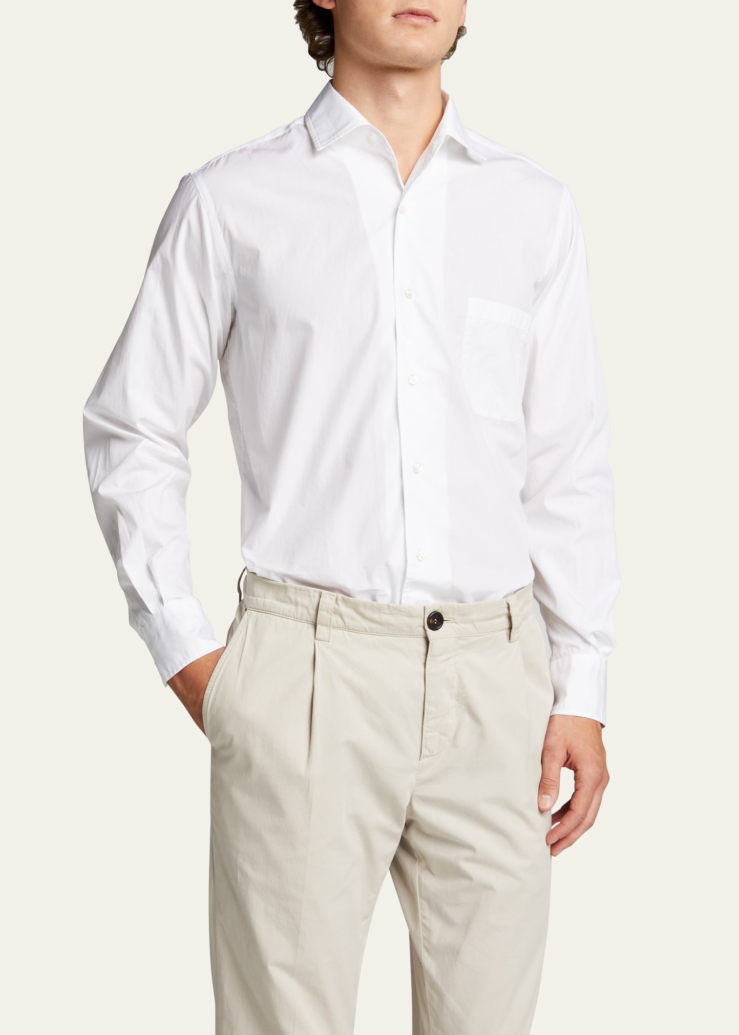 Men's Andre Cotton Poplin Shirt - 4