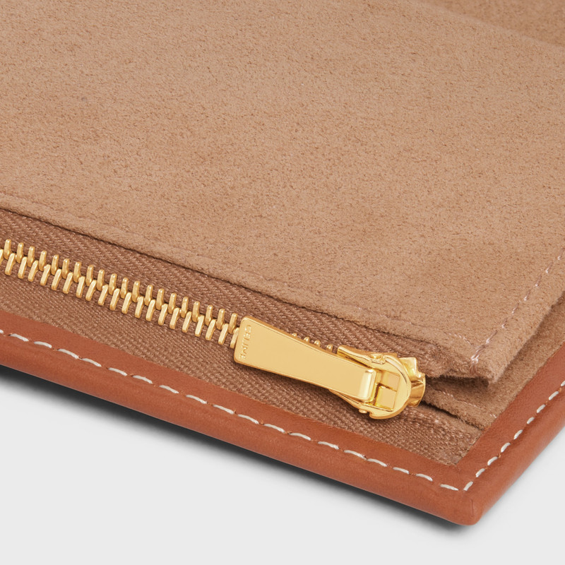 JEWELRY POUCH IN TRIOMPHE CANVAS AND CALFSKIN 4