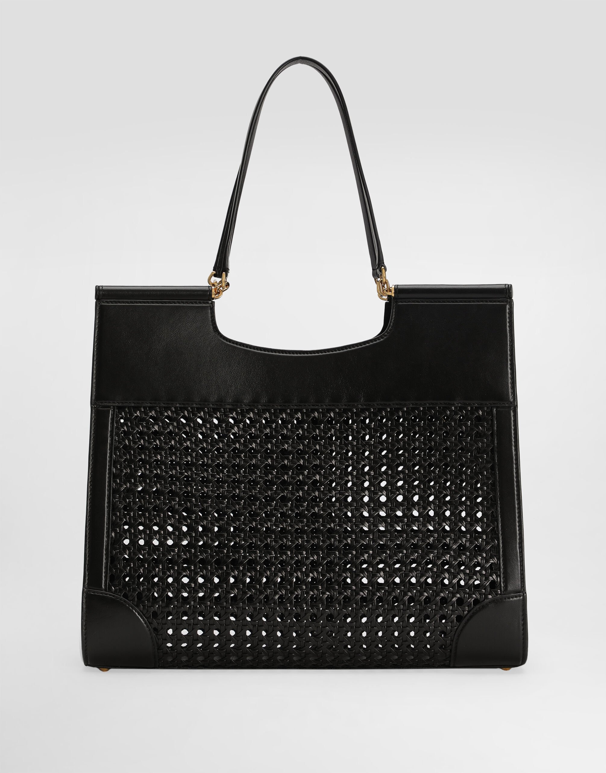 Shopping Sicily in straw and calfskin weave - 4