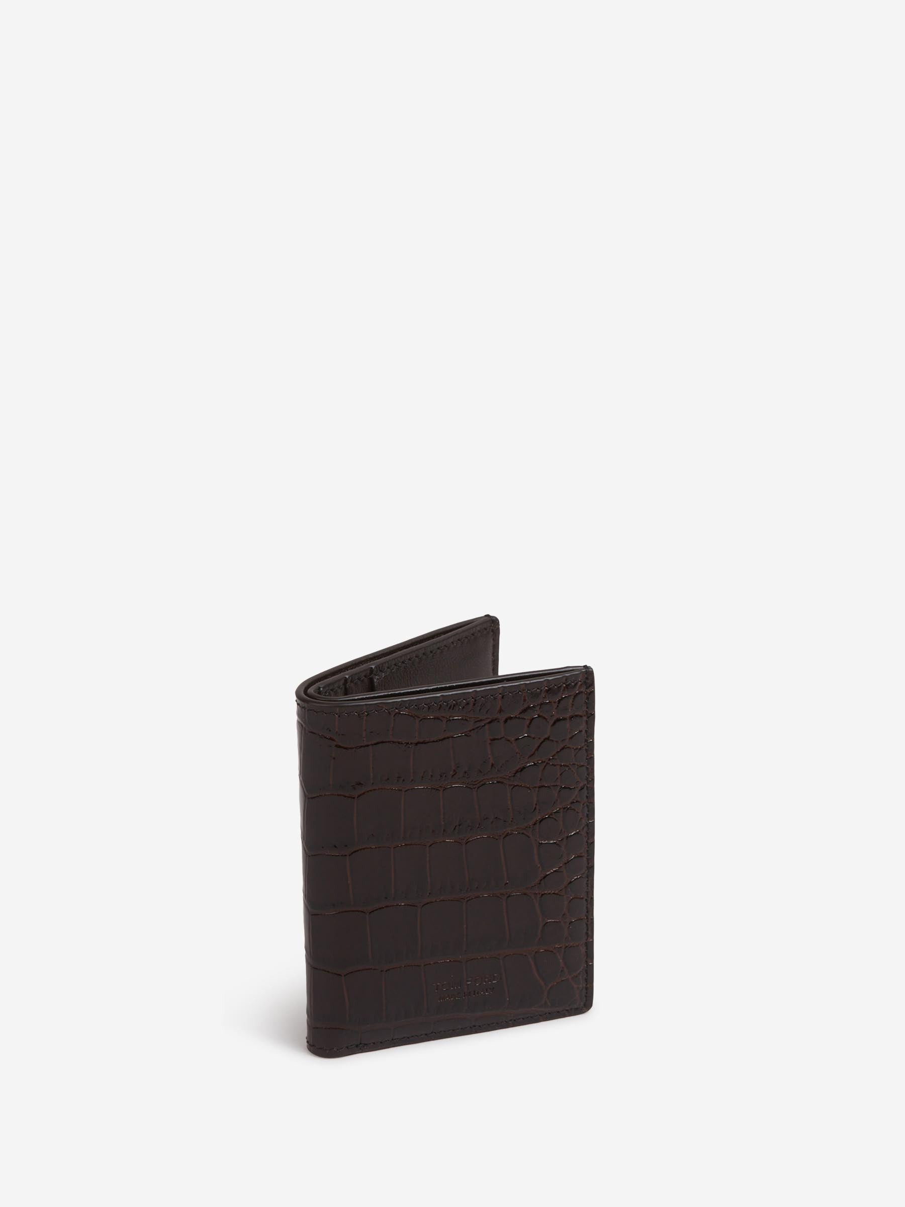 FOLDABLE LEATHER CARDHOLDER - 2