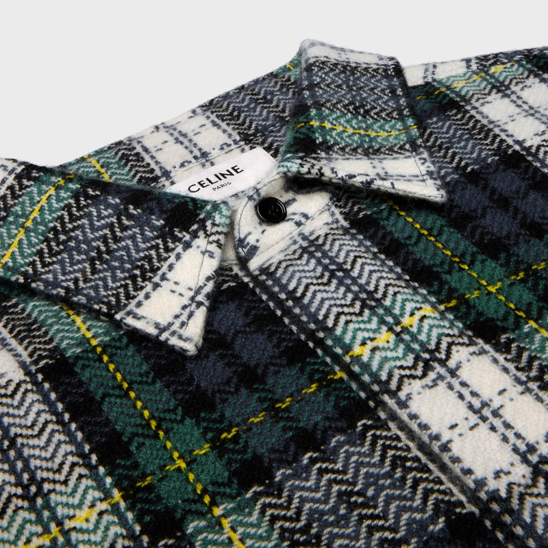 overshirt IN tartan cashmere 3