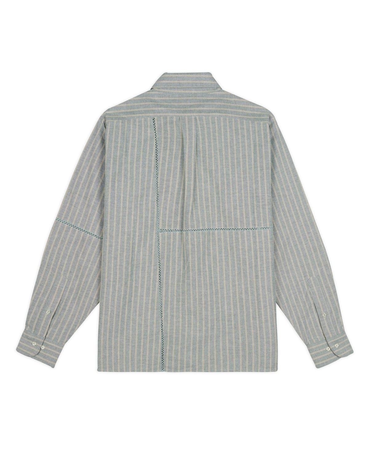 Brooks Brothers California Patchwork Oxford Button Up Shirt - Green - 2