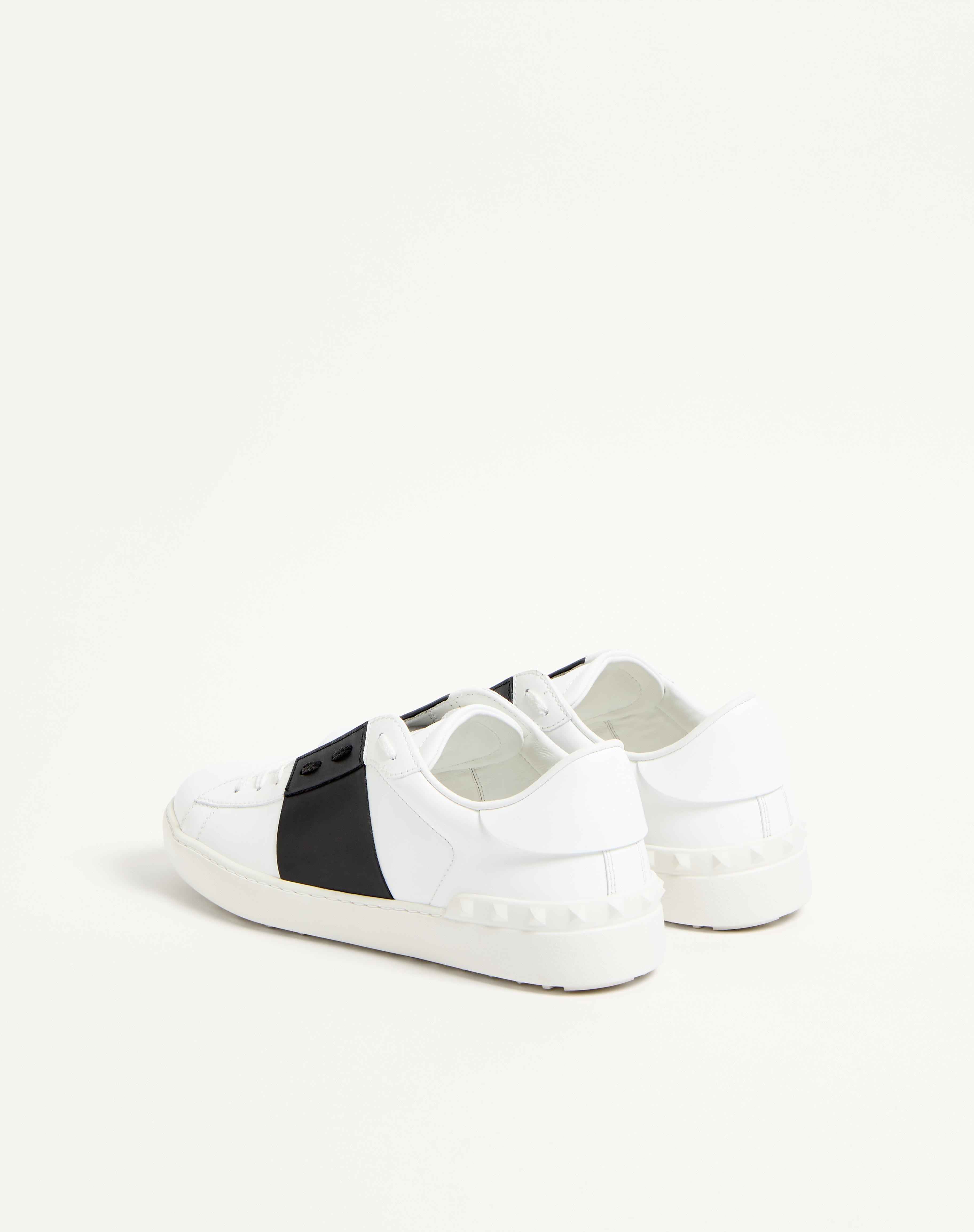 CALFSKIN OPEN SNEAKER - 6
