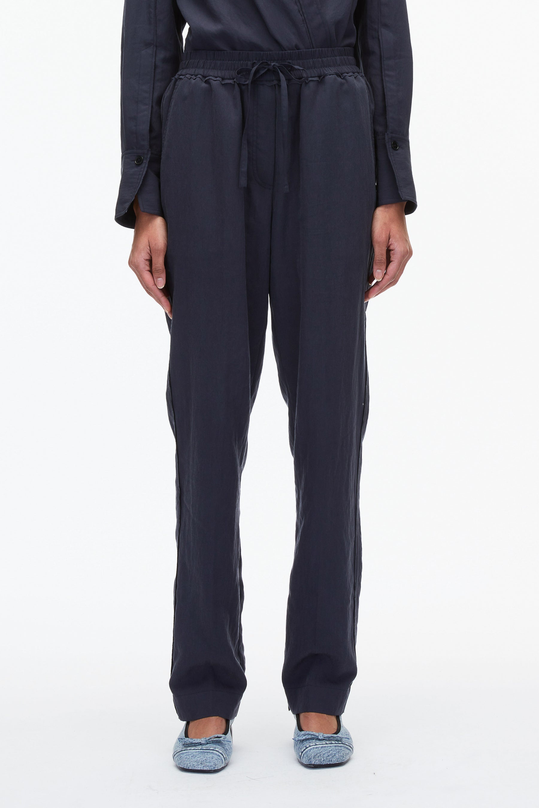 Tapered Drawstring Pant - 2