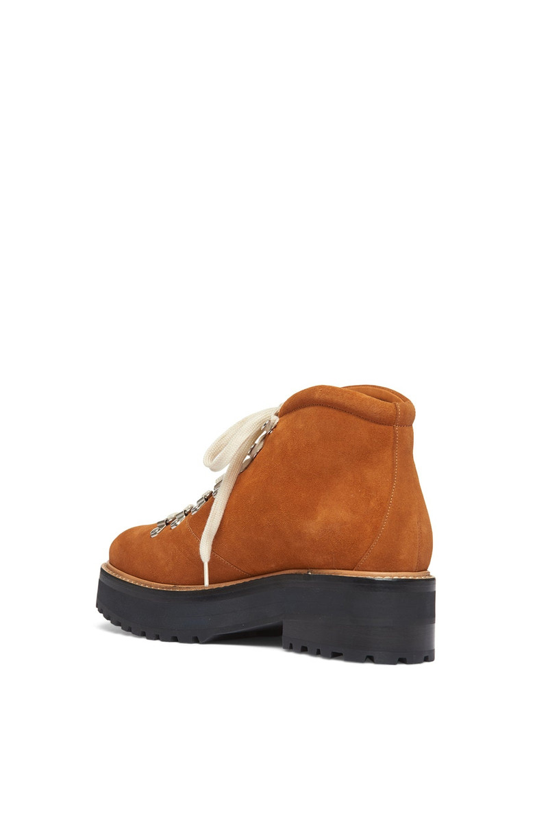 GABRIELA HEARST Kash Boot in Cashew Shearling outlook