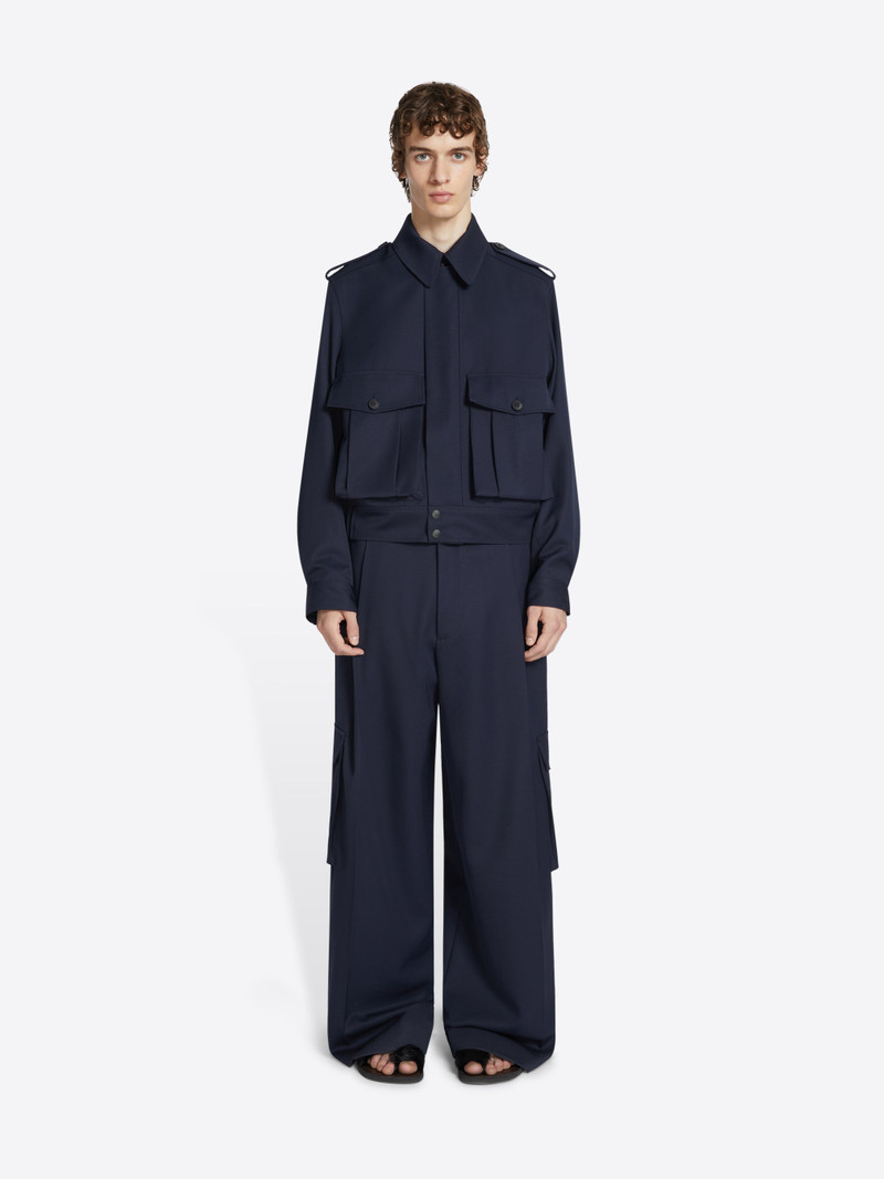 Dries Van Noten WOOL GABARDINE JACKET outlook