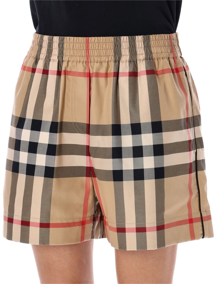 BURBERRY DEBRA CHK SHORTS - 3