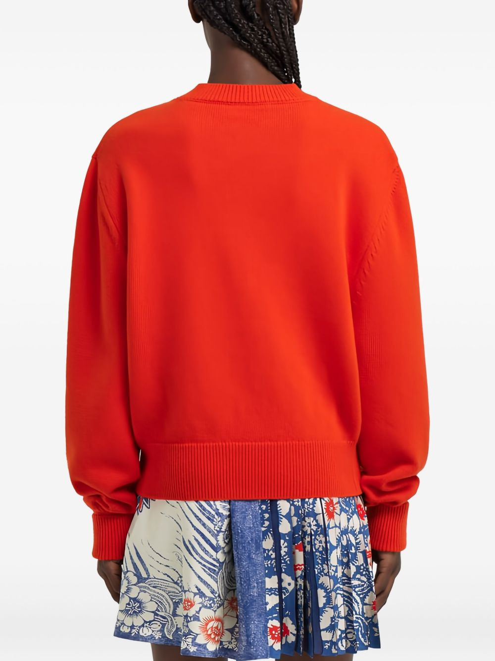 embroidered logo sweater - 5