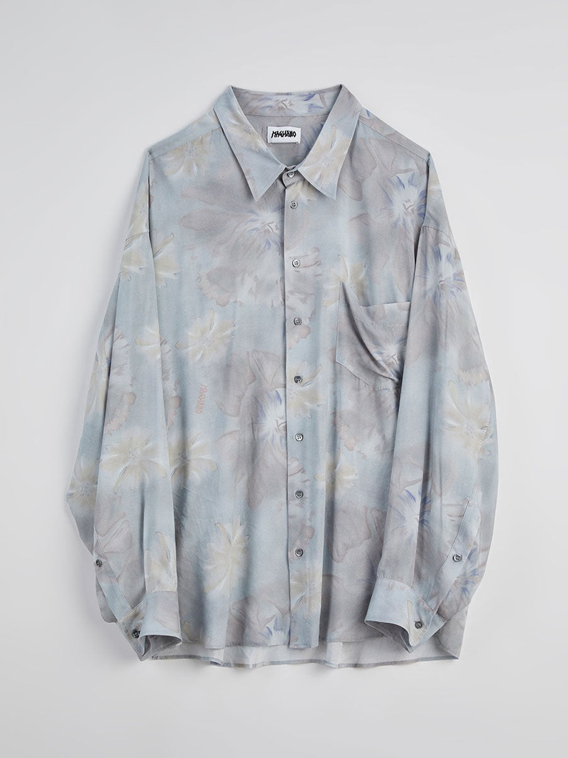 floral-print shirt - 1