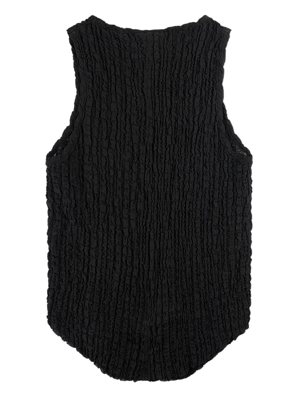 ruffled tank top - 2