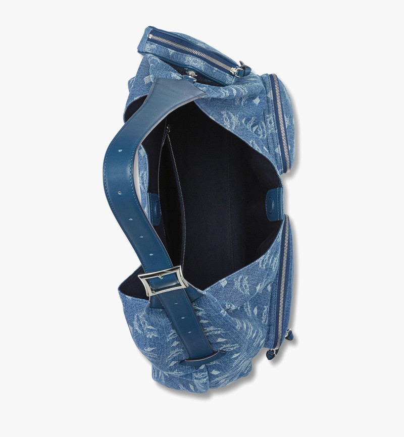 Aren Multi-Shopper in Monogram Denim Jacquard 4