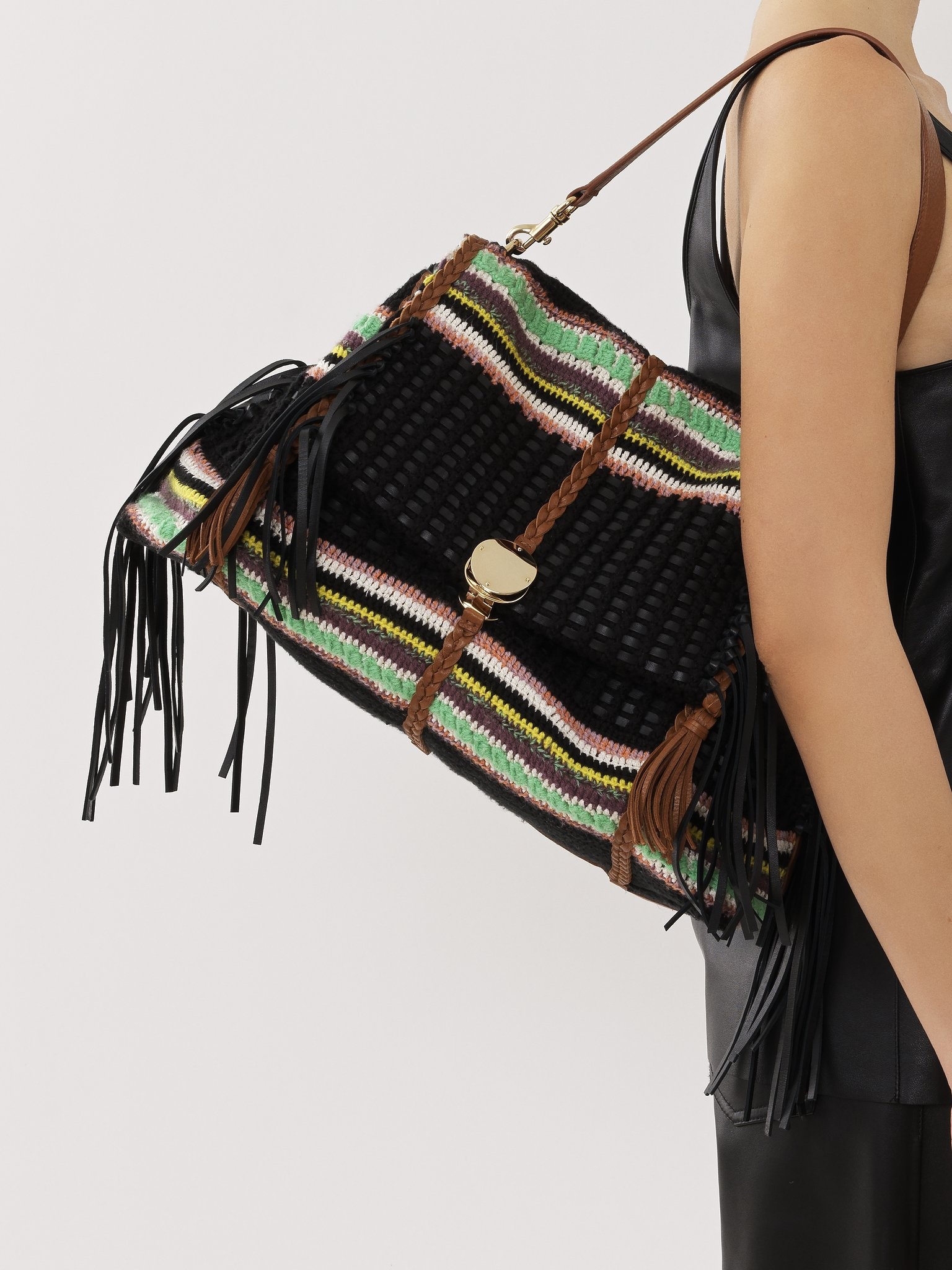 PENELOPE LARGE SOFT SHOULDER BAG - 1