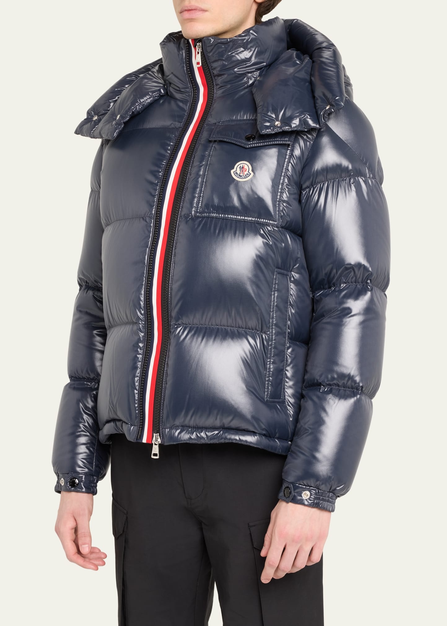 Men's Montbeliard Shiny Nylon Jacket - 4