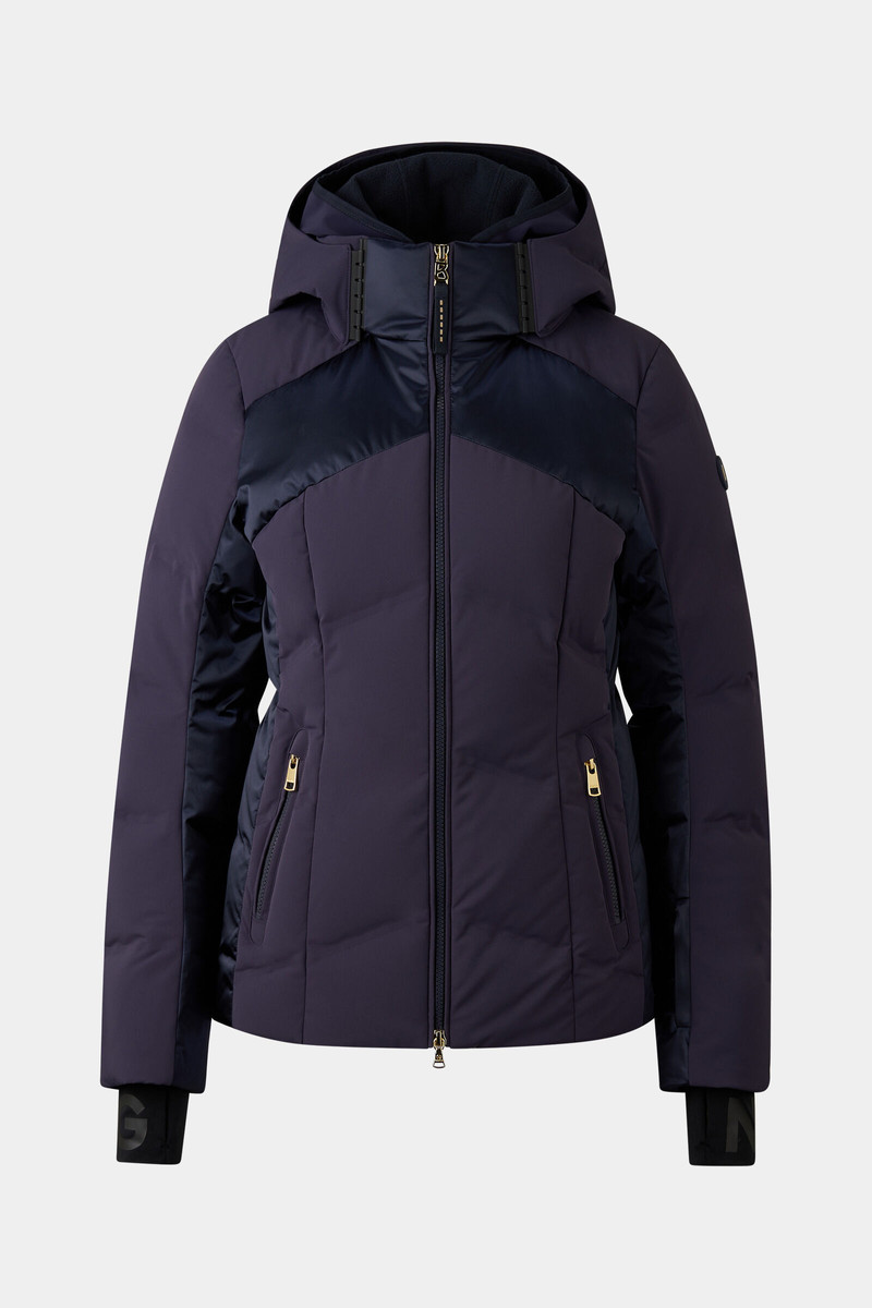 Delin down ski jacket in Navy blue 1