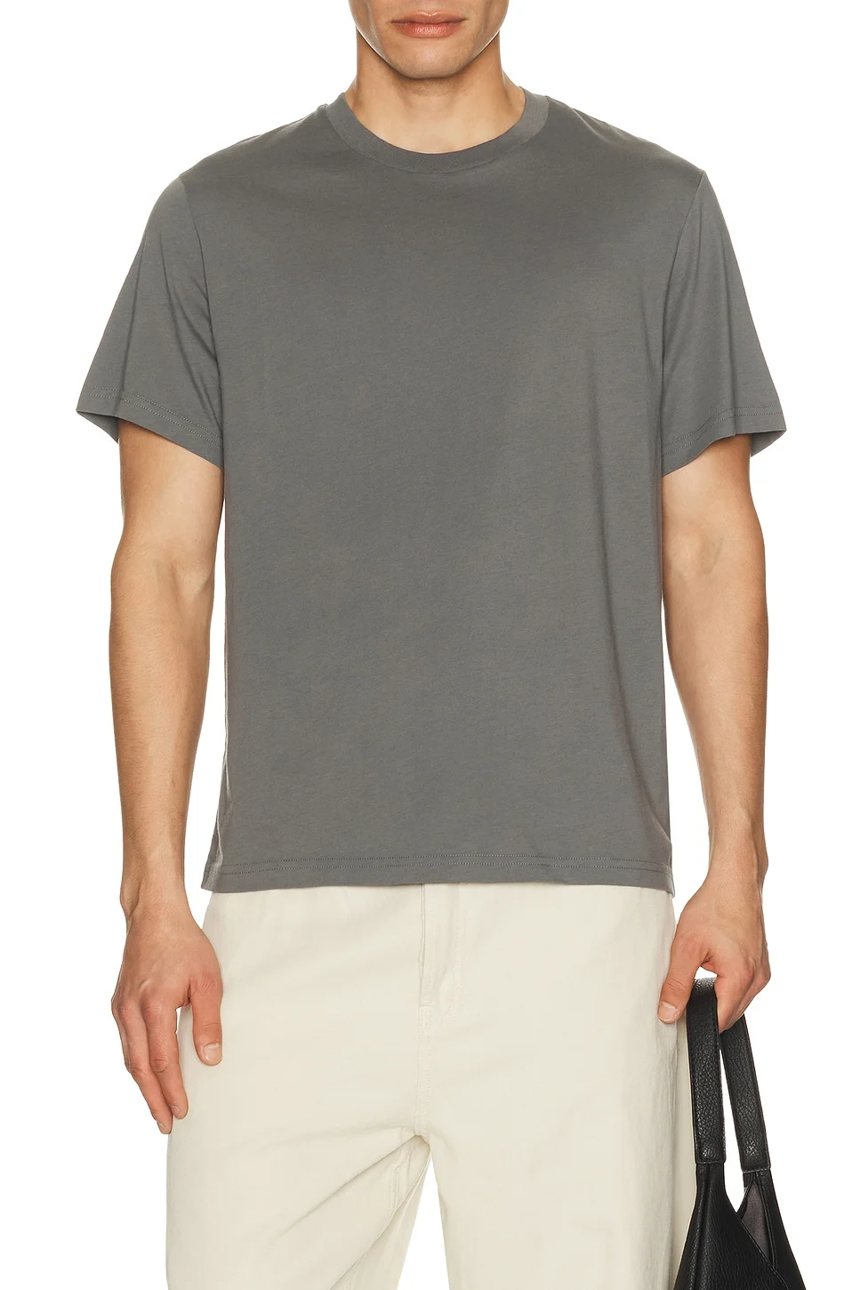Short Sleeve Light Cotton Tee - 1