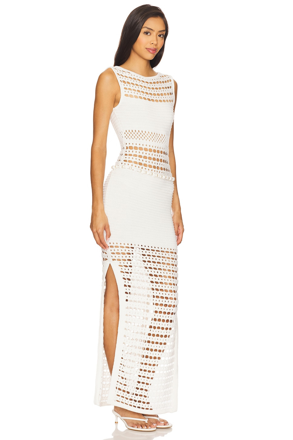 Kylan Knit Crochet Dress - 3