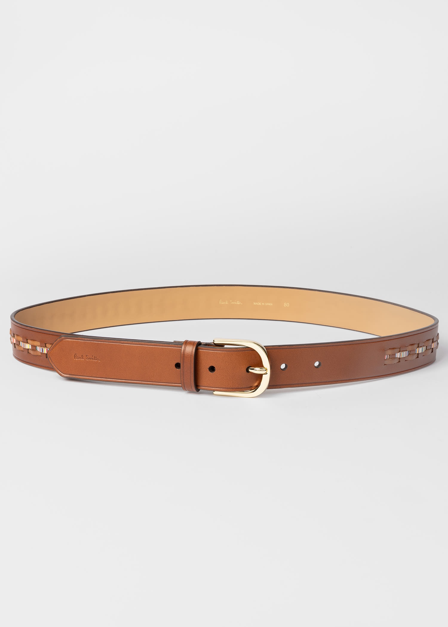 Woven 'Signature Stripe' Belt - 4