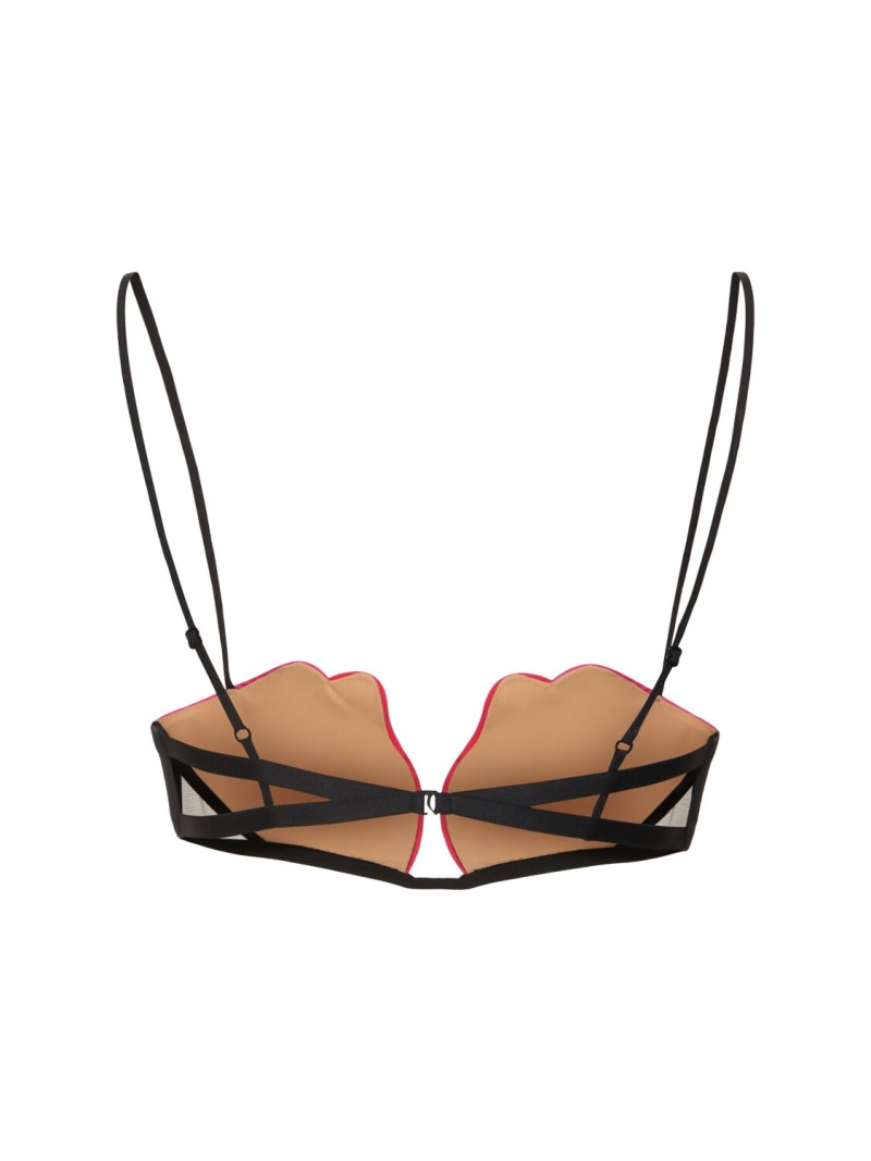 NENSI DOJAKA Heartbeat sheer bra | REVERSIBLE