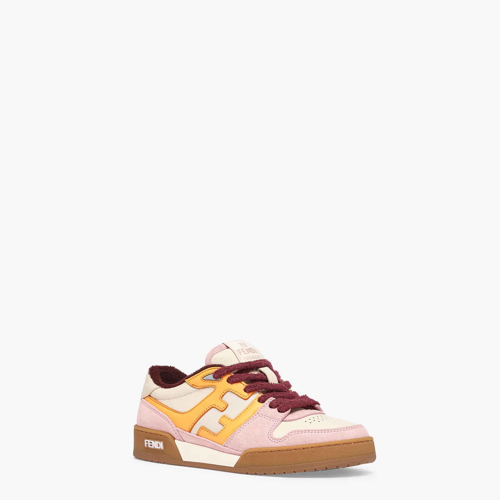 Pink suede low-tops - 2