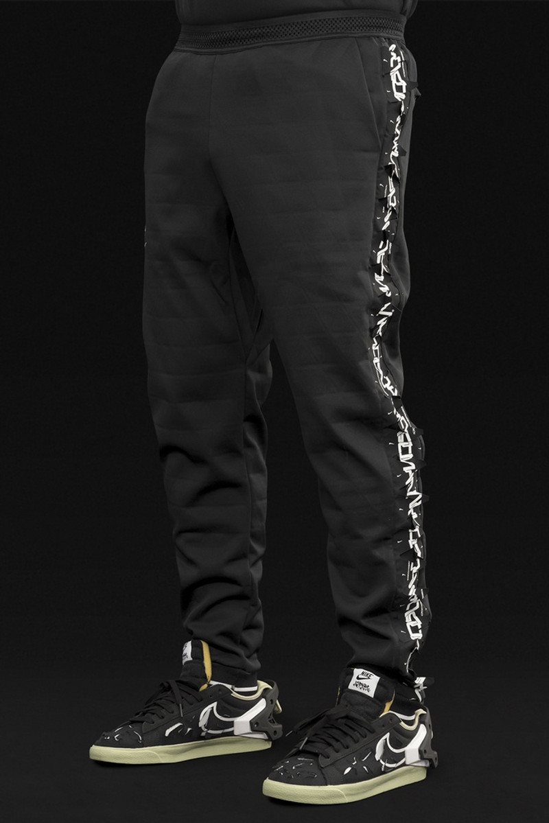 GGG-P1-011 Nike® Acronym® Track Pant Knit BLACK/BLACK ] with GGG-J1-011 12