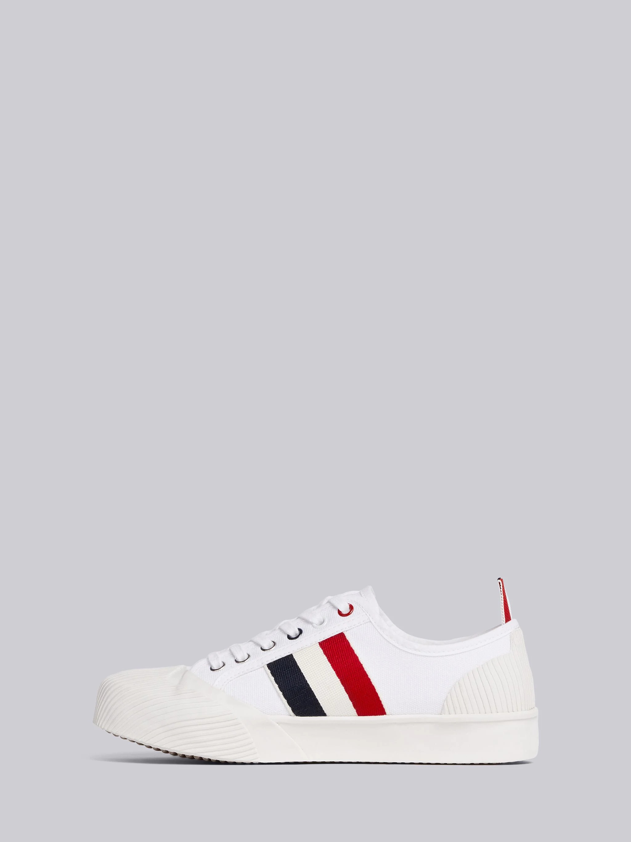 RWB-stripe low-top sneakers - 3