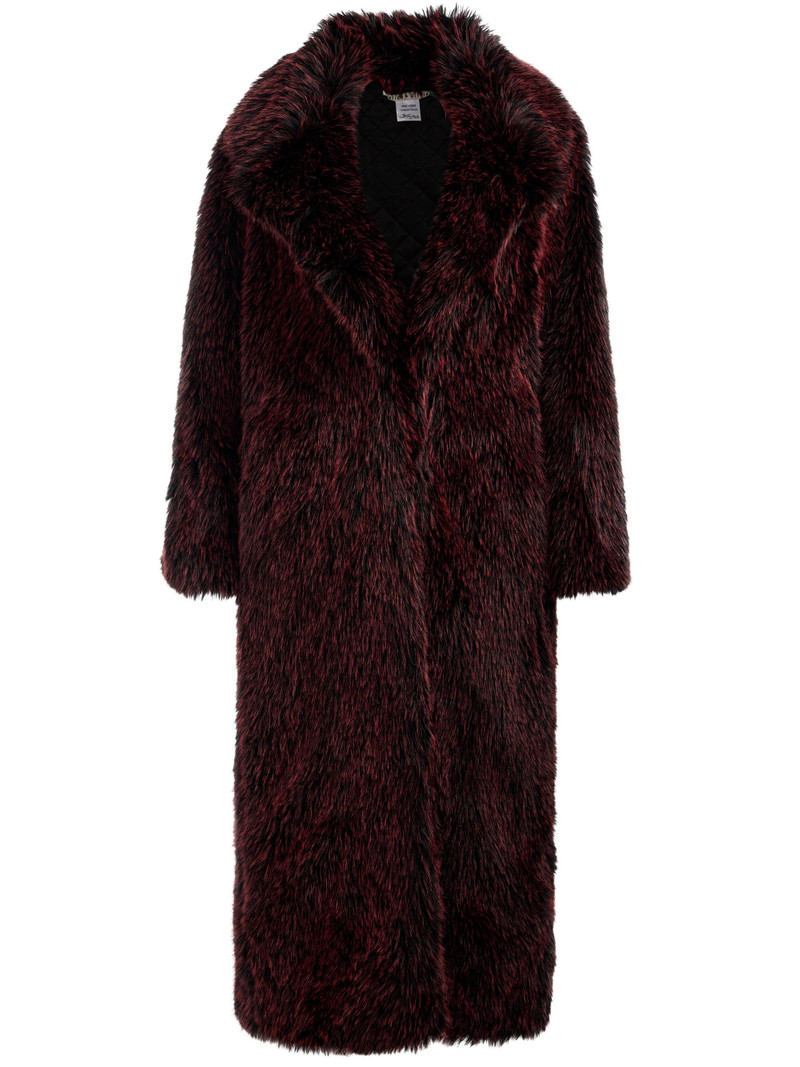 MARVIN FAUX FUR MAXI COAT 1