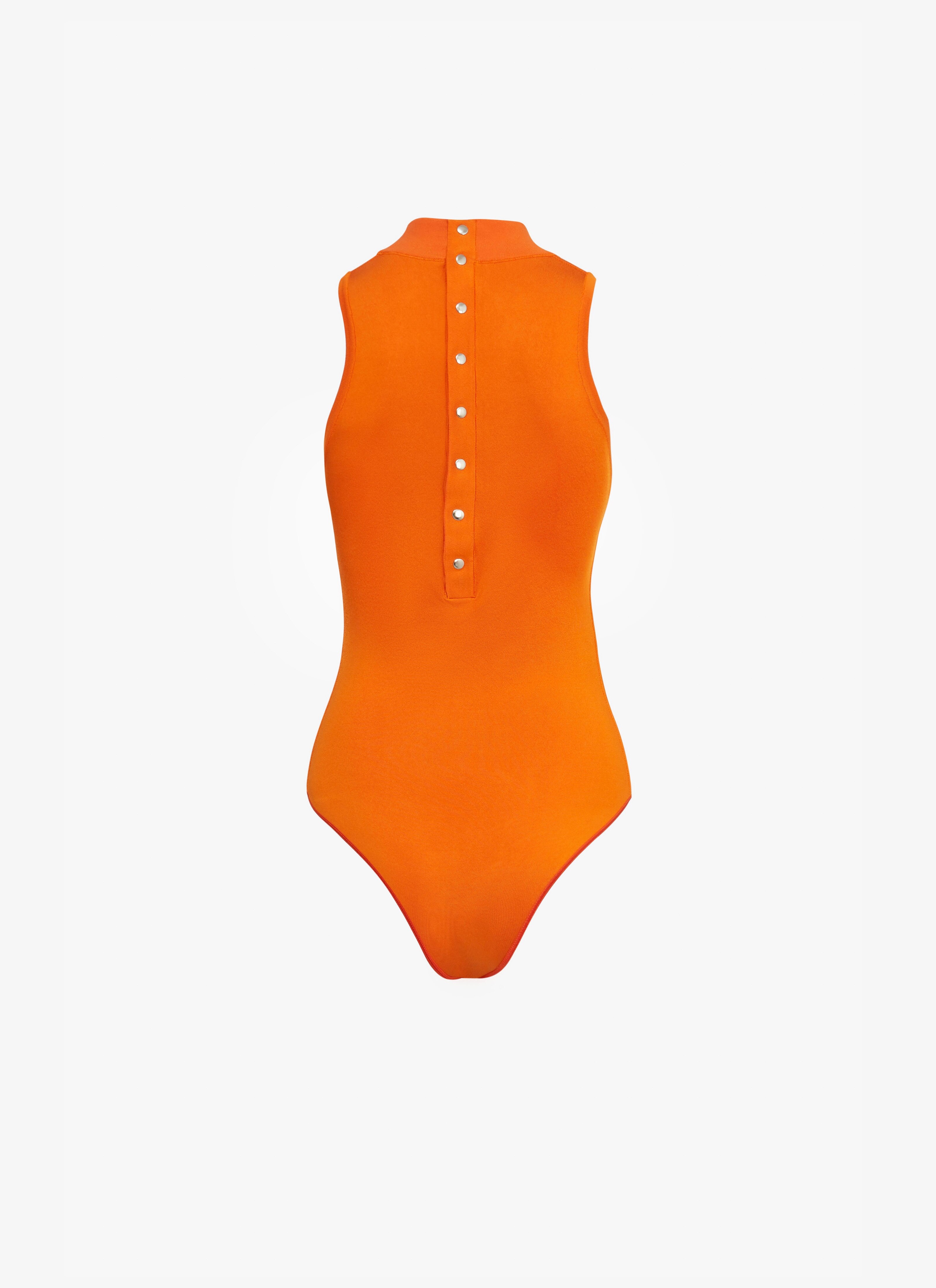 HIGH NECK SLEEVELESS BODY - 2