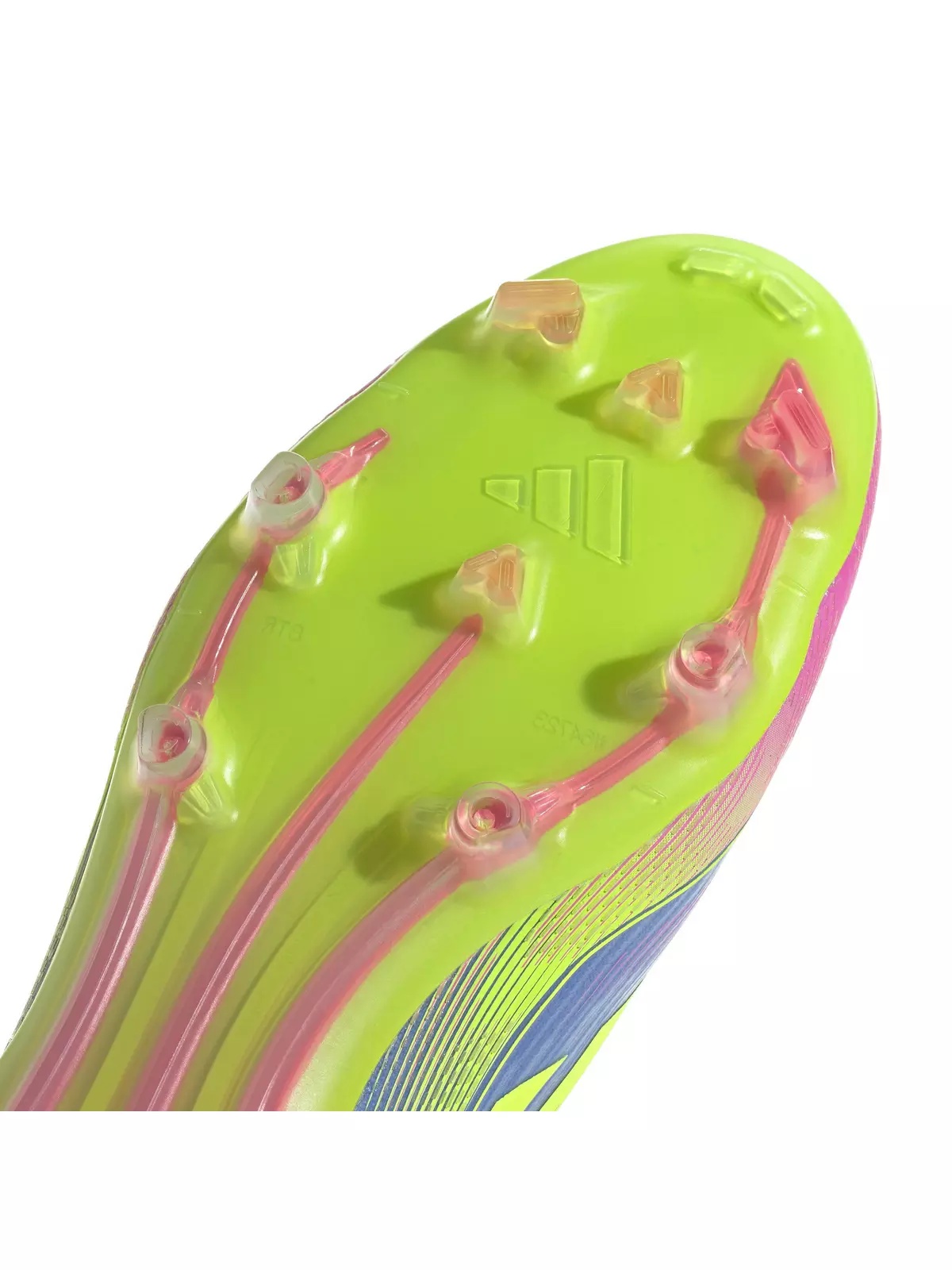 F50 Pro FG "Blue Fusion/Lucid Lemon/Lucid Pink" Unisex Soccer Cleat - 8