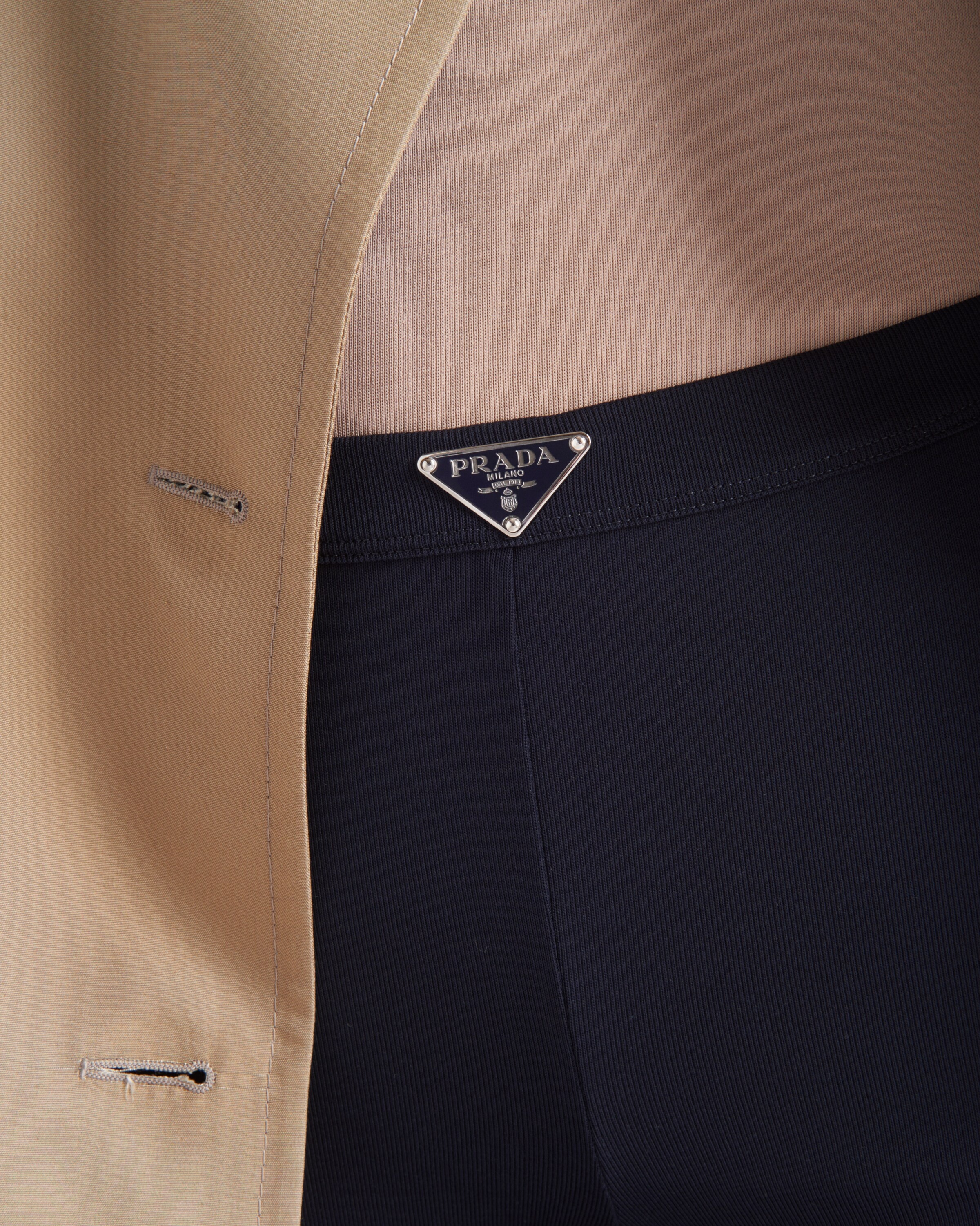 Ribbed knit cotton pants - 3