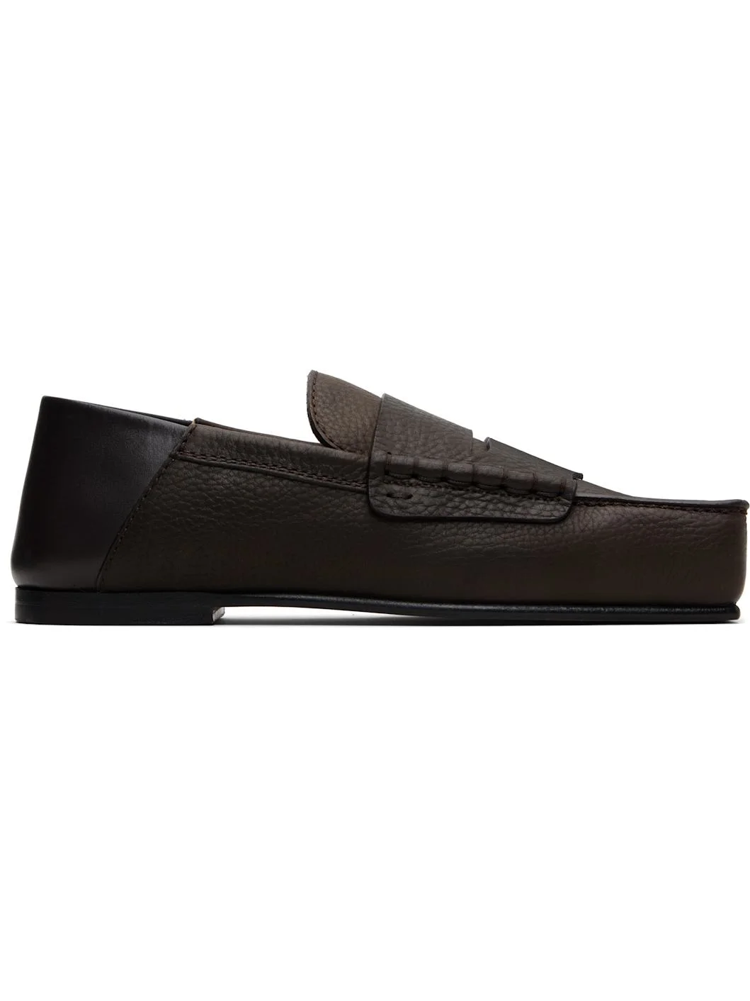 Brown 'The Carré' Loafers - 1