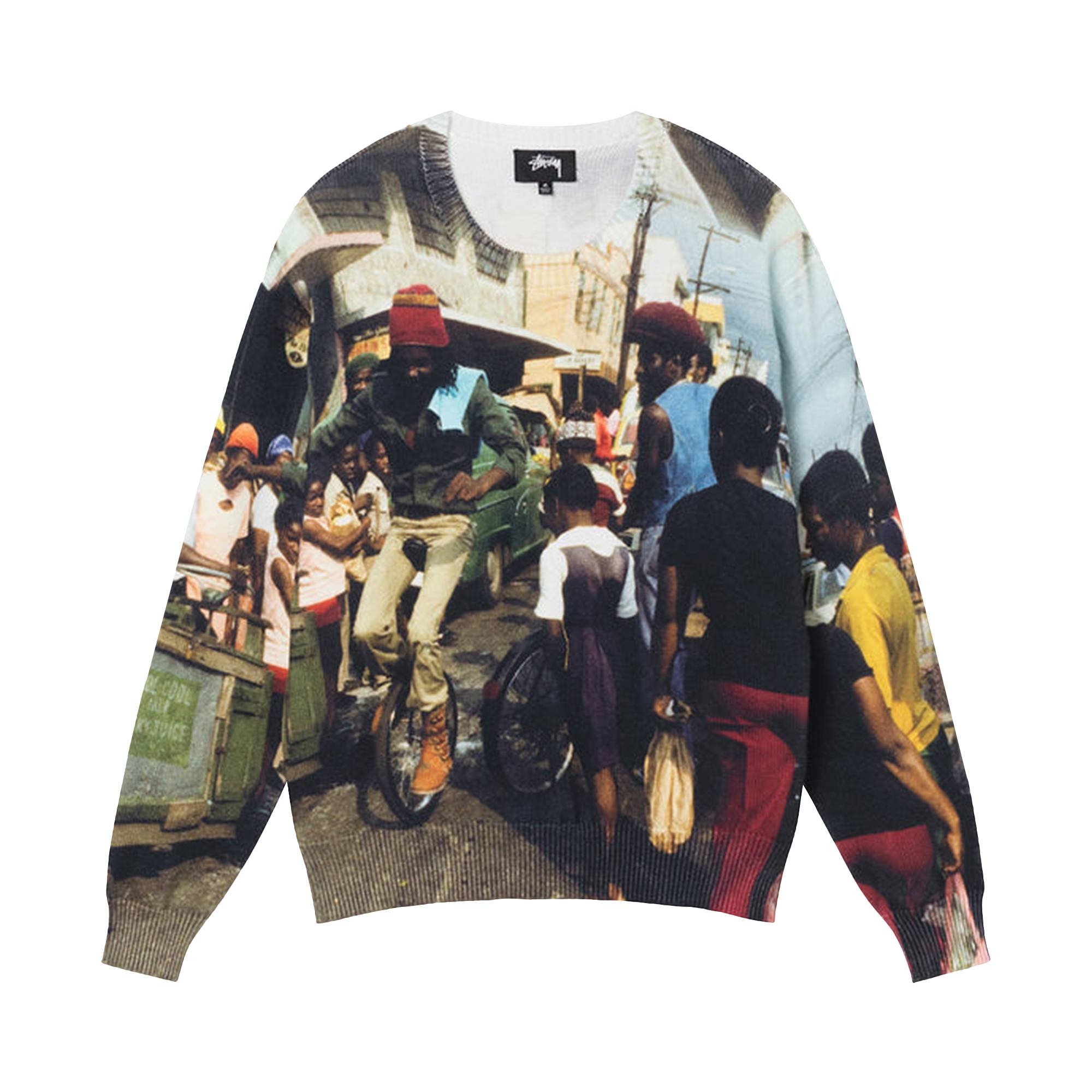 Stussy Peter Tosh Print Sweater 'Multicolor' - 1