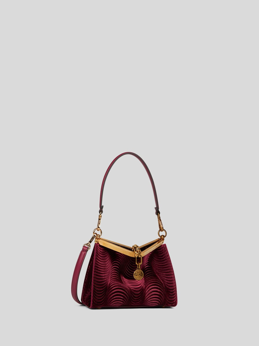 SMALL VELVET VELA BAG - 4