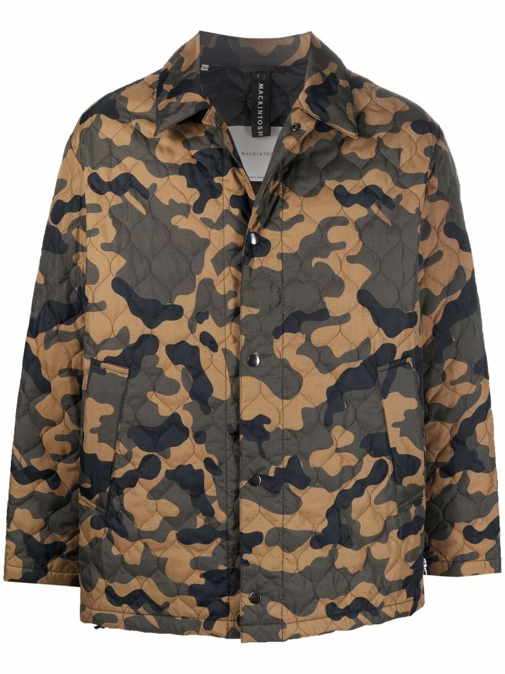 Teeming camouflage-print jacket - 1