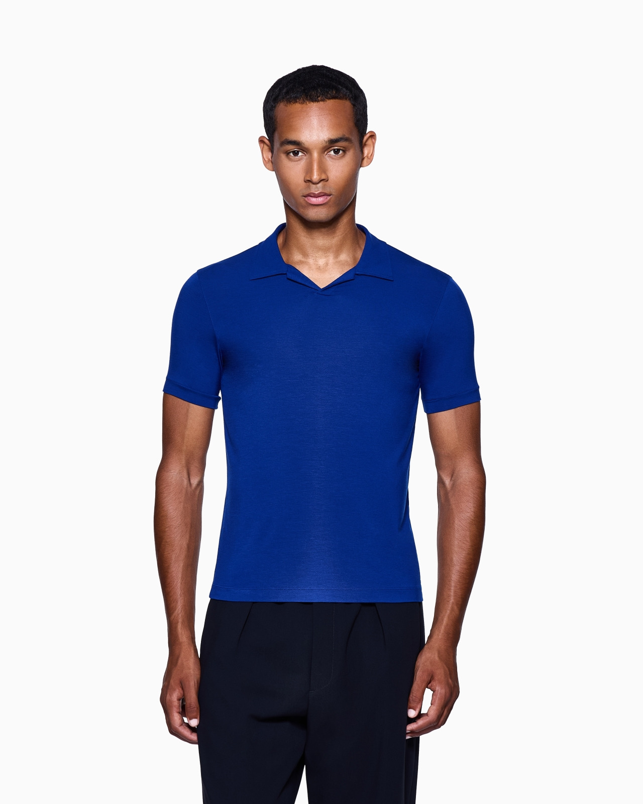 ASV STRETCH VISCOSE JERSEY SHORT-SLEEVED POLO SHIRT - 4