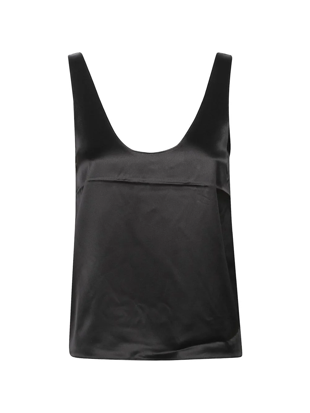 scoop-neck top - 1