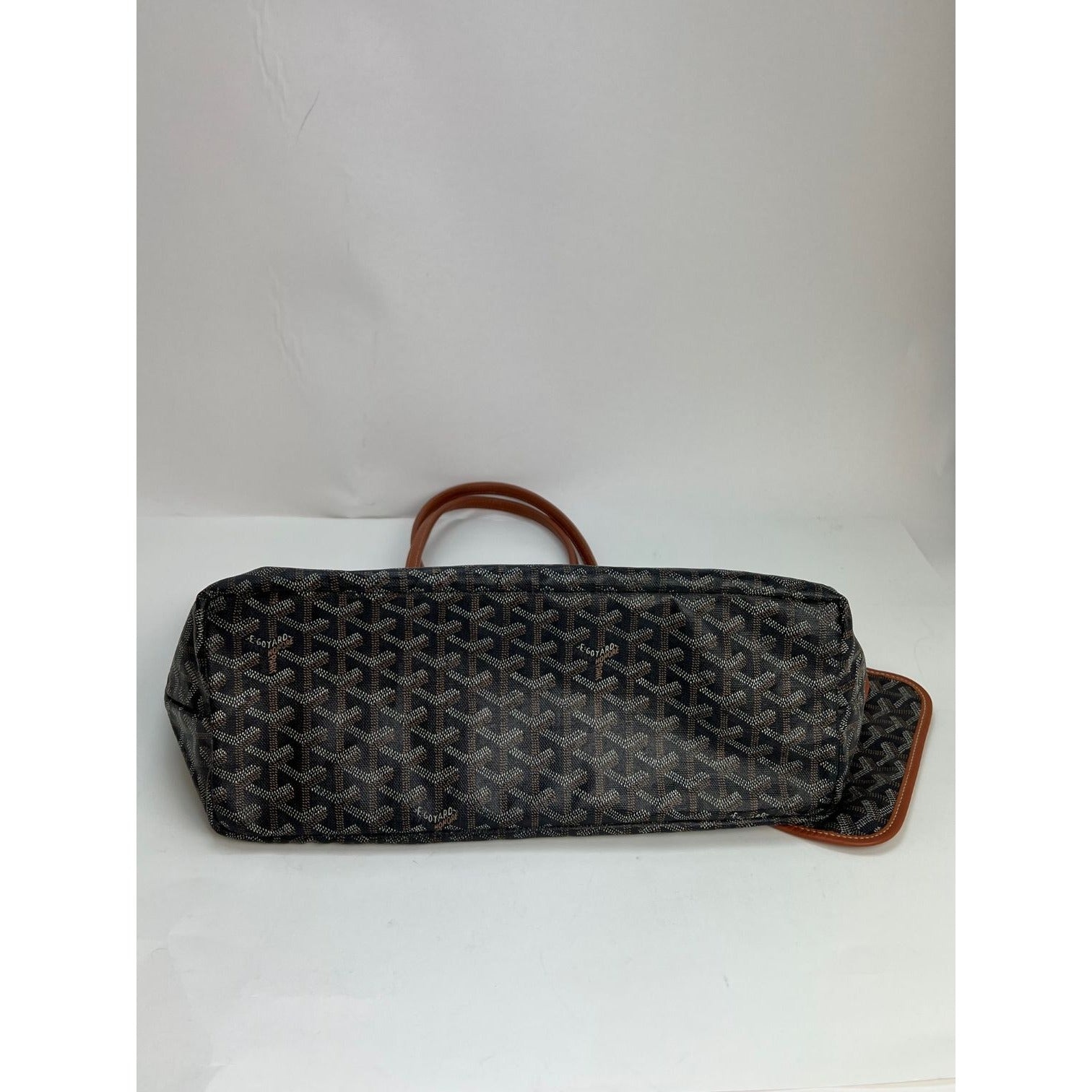 GOYARD St. Louis Goyardine PM Black Tote - 5