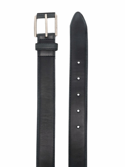 Lanvin buckled leather belt outlook