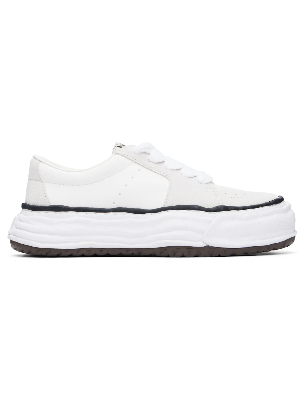 Off-White 'Eric' OG Sole Mix Material Low-Top Sneakers - 1