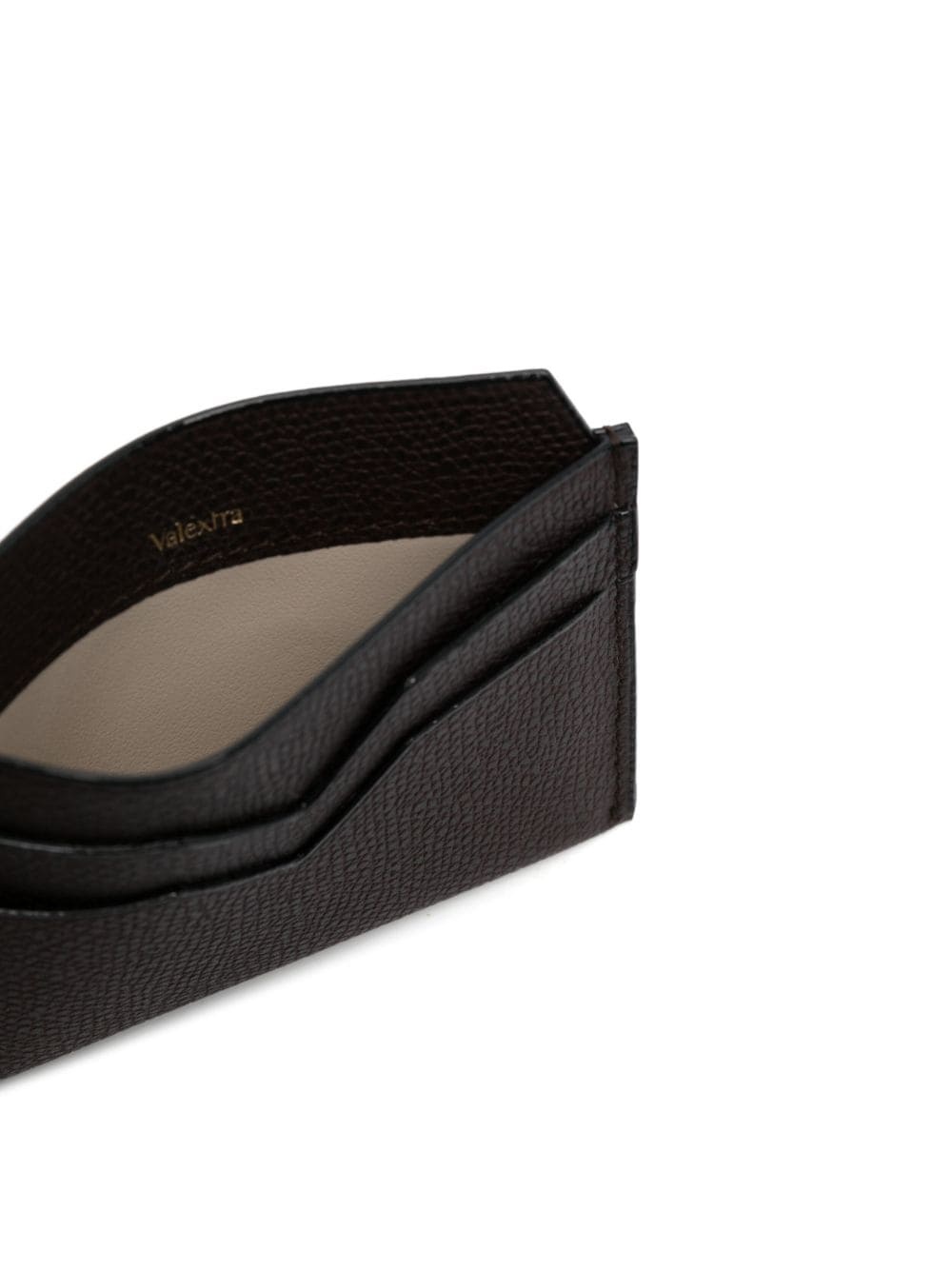 V-shape detail leather cardholder - 3